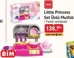 MGS LİTTLE PRİNCESS SET ÜSTÜ MUTFAK